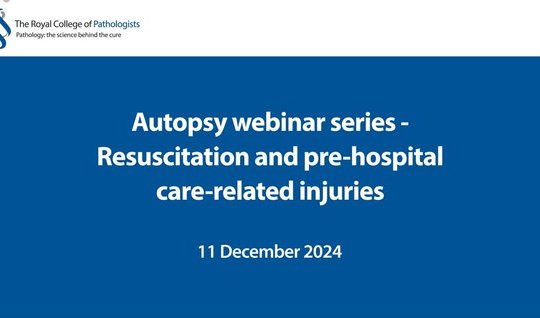 Autopsy webinar series - Resuscitation and pre-hospital care-related injuries