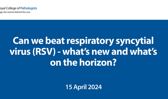 Can we beat respiratory syncytial virus (RSV) - what’s new and what’s on the horizon - webinar