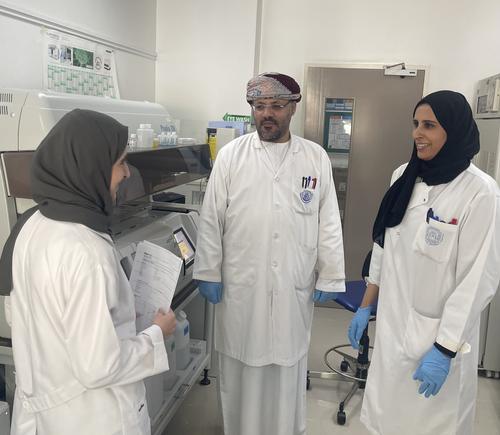 Dr Zakariya Al-Muharrmi working in Oman